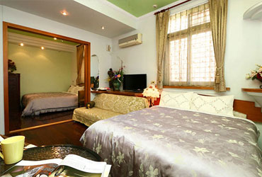 浪漫景觀四人套房